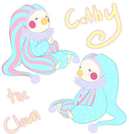 My lil clown oc